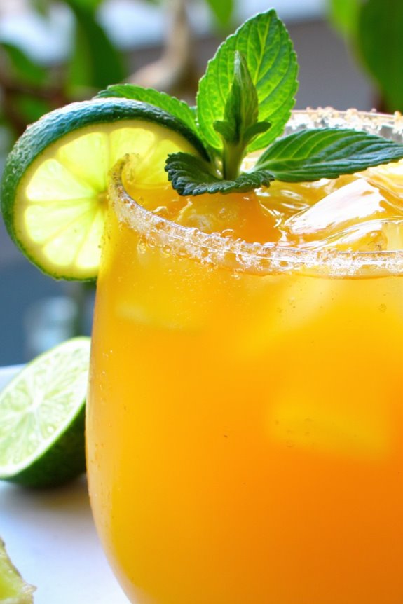 tropical mango margarita delight