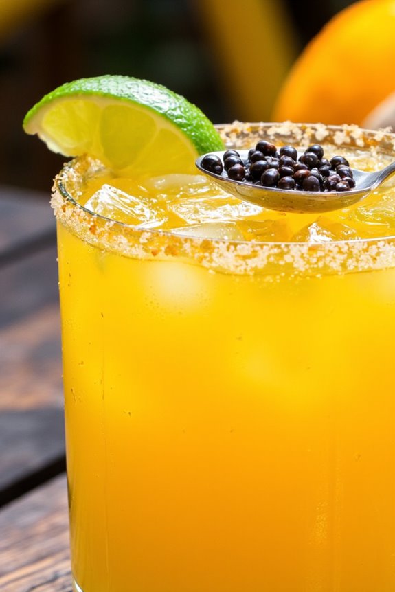 tropical passion fruit margarita recipe