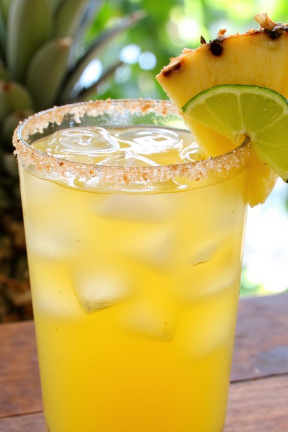 tropical pineapple margarita recipe