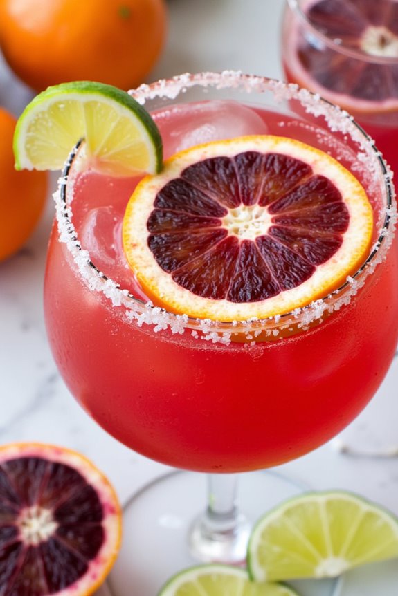 zesty blood orange margarita recipe